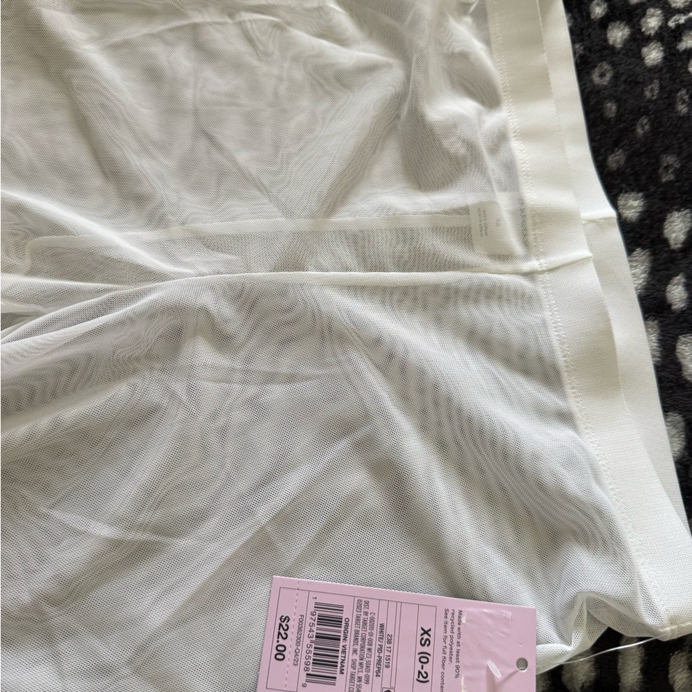 White sarongs style pants